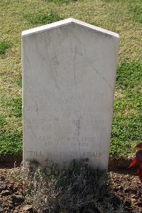 Ismailia War Memorial Cemetery - Harvey, Stanley